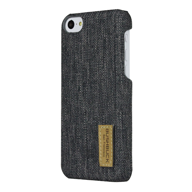 【iPhone5c ケース】ハードシェル亜麻織物ケース Flax Fabric Case グレー IP5CFXGRサブ画像