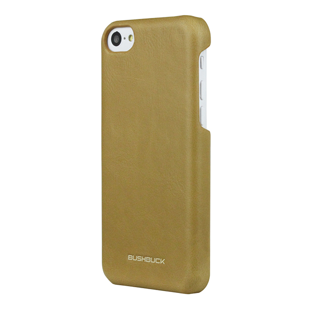 【iPhone5c ケース】ハードシェル高品質レザーケース Classicism Synthetic Leather case アプリコット IP5CCMATサブ画像