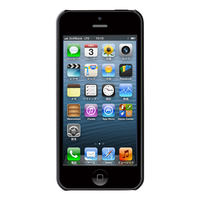 【iPhone5s/5 ケース】Bluevision OsaifuSlim for iPhone 5s/5 Blackサブ画像