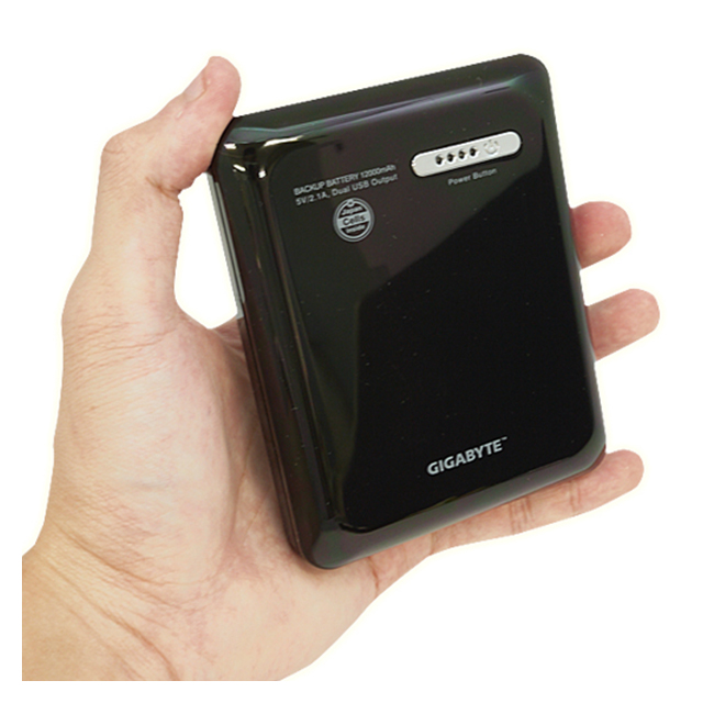 GIGABYTE モバイルバッテリー 12000mAh (ブラック)サブ画像
