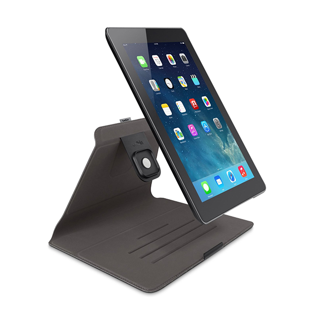 【iPad Air(第1世代) ケース】フリースタイルフォームフィットカバー(オートウェイク機能付) ブラックサブ画像