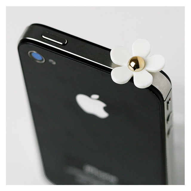 iCharm EarphoneJackAccessory ”Daisy”(White)サブ画像