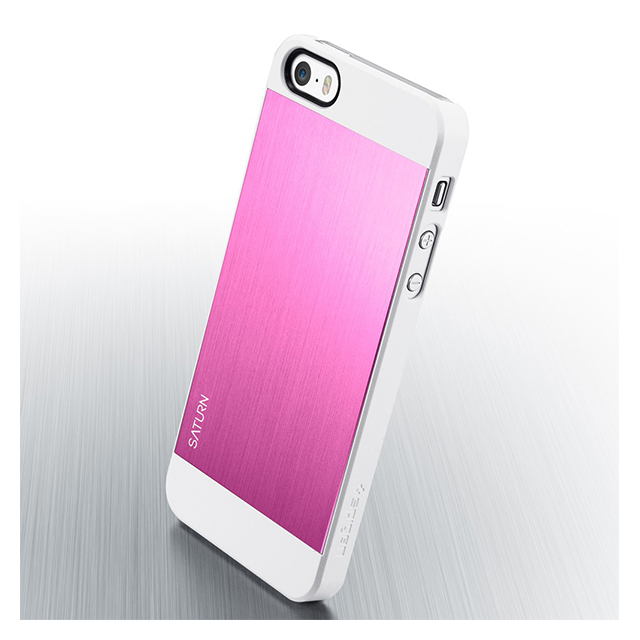 【iPhoneSE(第1世代)/5s/5 ケース】SPIGEN SGP Case Saturn series Metal Pinkgoods_nameサブ画像