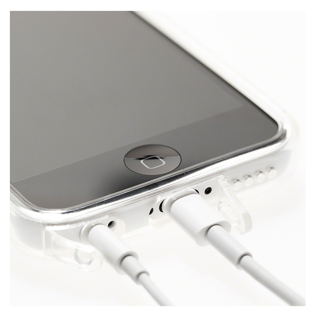 【iPhone5c ケース】Highend Berryオリジナル ソフトTPUケース (クリア) ストラップホール＆保護キャップ付サブ画像