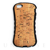 【iPhoneSE(第1世代)/5s/5 ケース】WOOD SKIN CASE Natural Cork