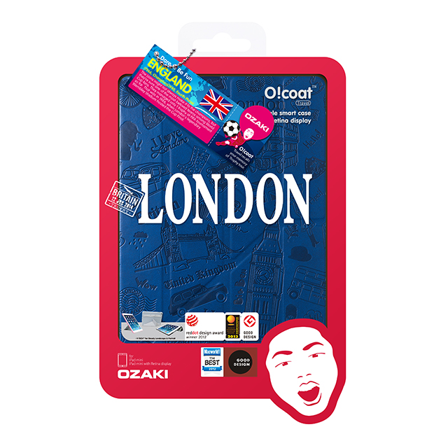 【iPad mini3/2/1 ケース】OZAKI O!coat Slim-Y Travel Londonサブ画像