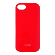 【iPhoneSE(第1世代)/5s/5 ケース】SLIDER (Red)