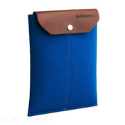 【iPad mini4/3/2/1 ケース】iPad mini sleeve (blue felt)