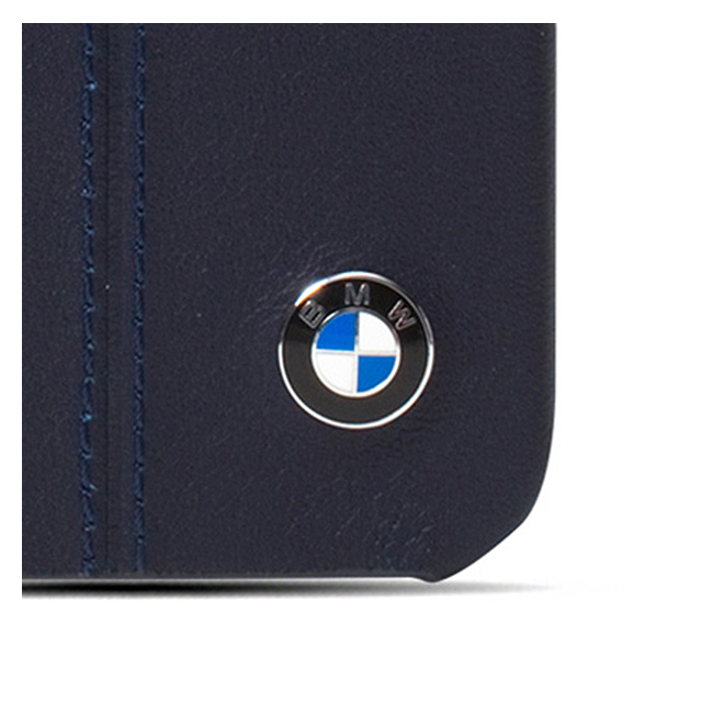 【iPhone5s/5 ケース】BMW Genuine Leather Hard Case (Dark Blue)サブ画像