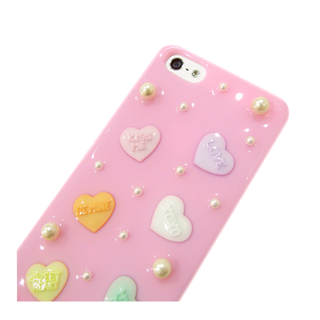 【iPhone5s/5 ケース】candy heart アイスピンクgoods_nameサブ画像