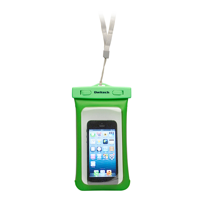 【スマホポーチ】Waterproof iPhone/SmartPhone Case (グリーン)サブ画像