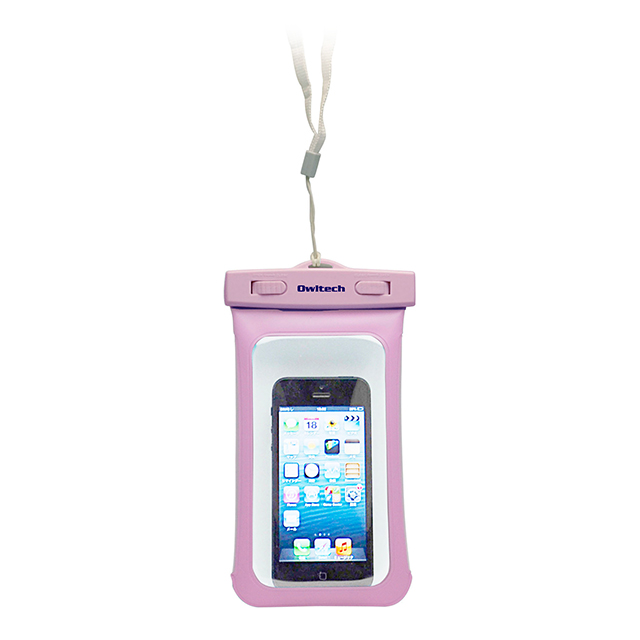 【スマホポーチ】Waterproof iPhone/SmartPhone Case (ピンク)サブ画像