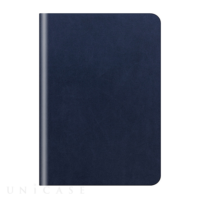 【iPad(9.7inch)(第5世代/第6世代)/iPad Air(第1世代) ケース】D5 Calf Skin Leather Diary (ネイビー)