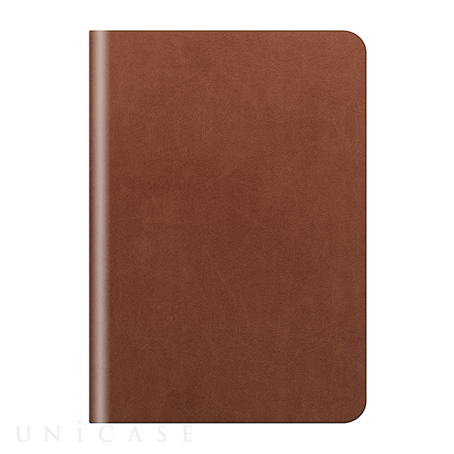 【iPad(9.7inch)(第5世代/第6世代)/iPad Air(第1世代) ケース】D5 Calf Skin Leather Diary (タンブラウン)