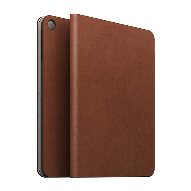 【iPad(9.7inch)(第5世代/第6世代)/iPad Air(第1世代) ケース】D5 Calf Skin Leather Diary (タンブラウン)サブ画像
