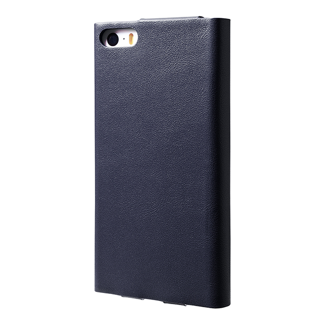 【iPhone5s/5 ケース】One Sheet Leather Case (ネイビー)サブ画像