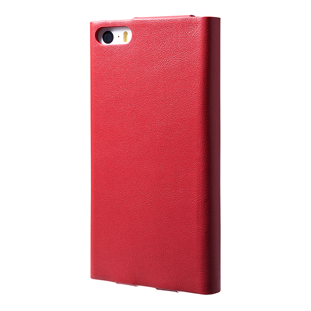 【iPhone5s/5 ケース】One Sheet Leather Case (レッド)goods_nameサブ画像