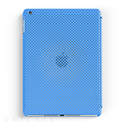 【iPad Air(第1世代) ケース】MESH SHELL CASE MAT BLUE