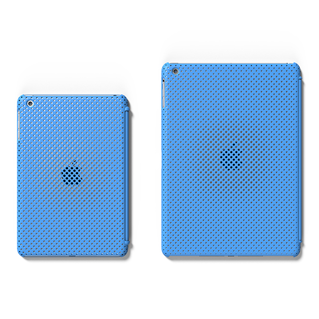 【iPad mini3/2 ケース】MESH SHELL CASE MAT BLUEサブ画像
