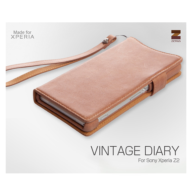 【XPERIA Z2 ケース】Prestige Vintage Diaryサブ画像