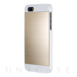 【iPhone5s/5 ケース】INO METAL (GOLD WHITE)