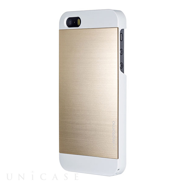 【iPhone5s/5 ケース】INO METAL (GOLD WHITE)
