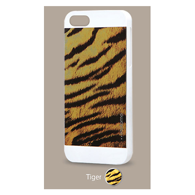 【iPhone5s/5 ケース】INO METAL SAFARI CASE (Tiger White)サブ画像