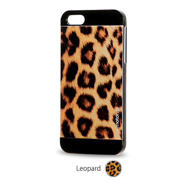 【iPhone5s/5 ケース】INO METAL SAFARI CASE (Leopard Black)サブ画像