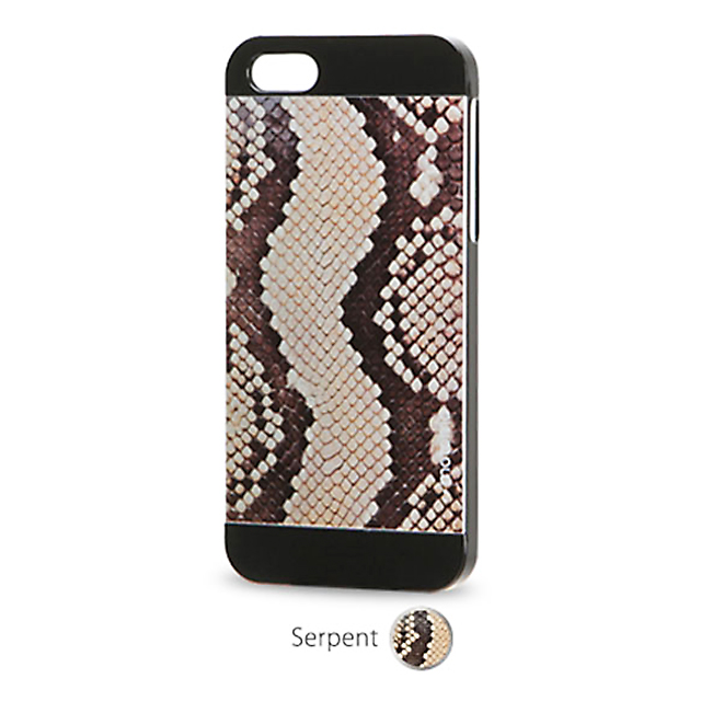 【iPhone5s/5 ケース】INO METAL SAFARI CASE (Serpent Black)サブ画像