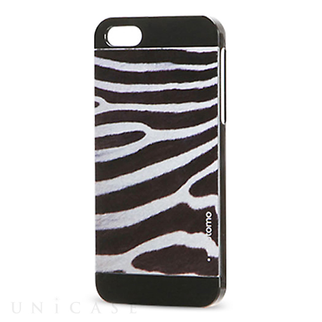 【iPhone5s/5 ケース】INO METAL SAFARI CASE (Zebra Black)