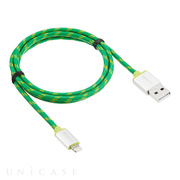 Retro Cables for Lightining 1.0m (Green)