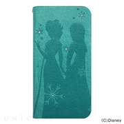 【iPhone5s/5 ケース】ディズニーキャラクター ウォレットケース for iPhone 5s/5 アナと雪の女王