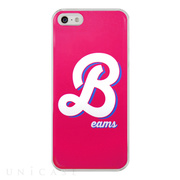 【iPhoneSE(第1世代)/5s/5 ケース】アルファベットシリーズ Designed by 「BEAMS」 ”B”