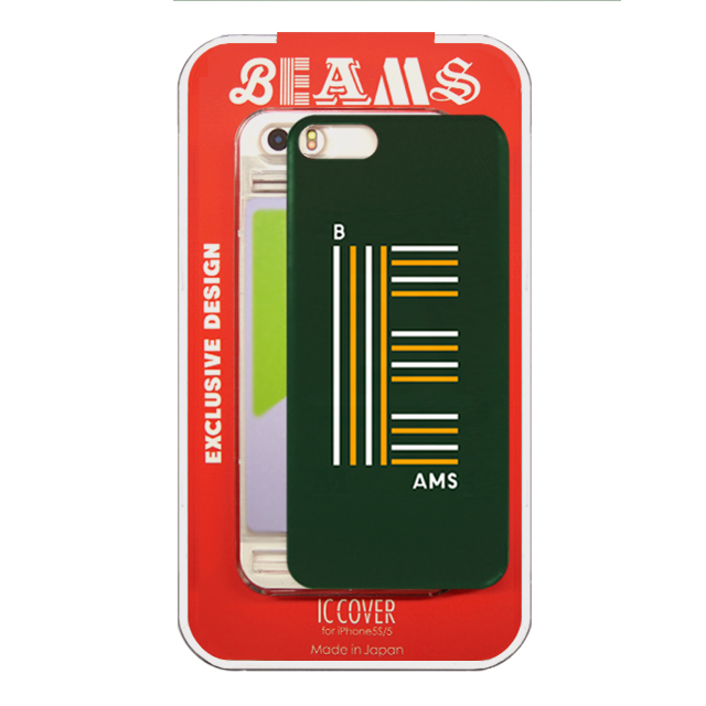 【iPhoneSE(第1世代)/5s/5 ケース】アルファベットシリーズ Designed by 「BEAMS」 ”E”サブ画像