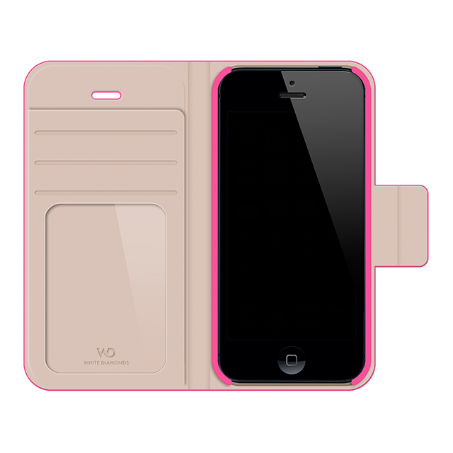 【iPhone5s/5 ケース】Crystal Wallet Pinkサブ画像