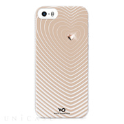 【iPhone5s/5 ケース】Heartbeat Rose Gold