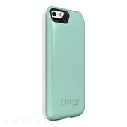 【iPhone5s/5 ケース】Resurgence 耐落下バッテリーケース アクア/ホワイト (TEAL SHIMMER)