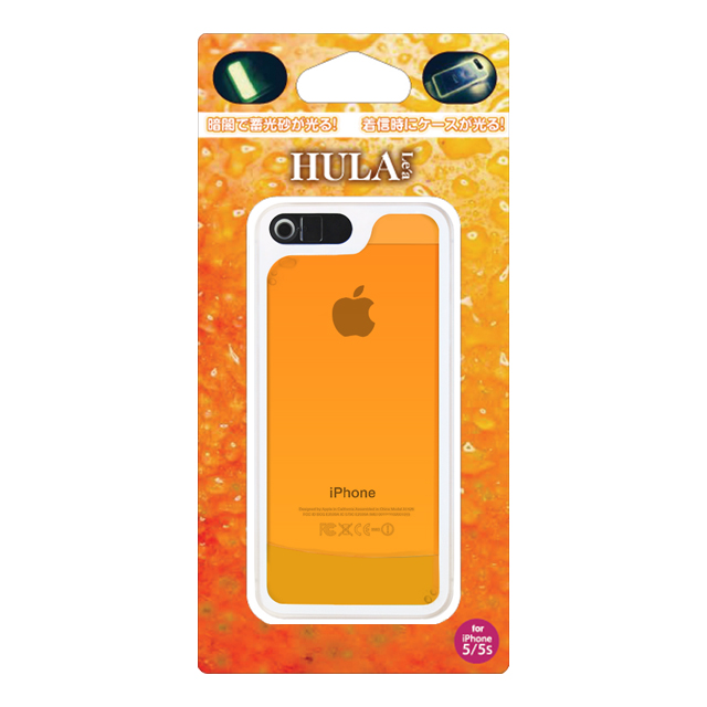 【iPhone5s/5 ケース】HULA Le’a Lino/Mango Orangeサブ画像