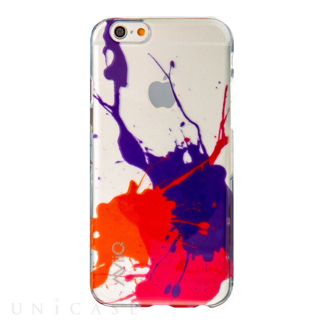 【iPhone6 ケース】AViiQ iPhone6 Splash Art Purple Pink