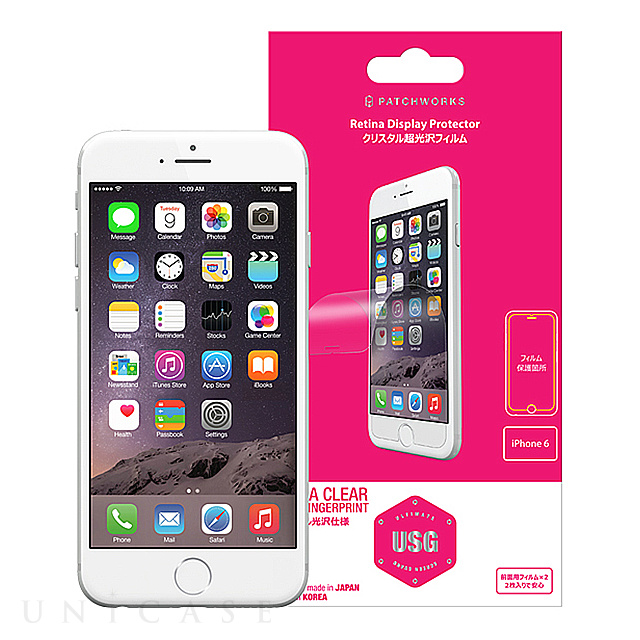 【iPhone6s/6 フィルム】USG Clear - Ultimate Screen Guard