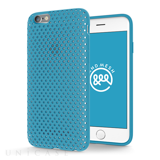 【iPhone6s/6 ケース】Mesh Case (Turquoise)