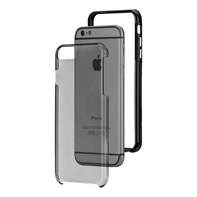 【iPhone6s Plus/6 Plus ケース】Hybrid Tough Naked Case (Smoke/Black)サブ画像