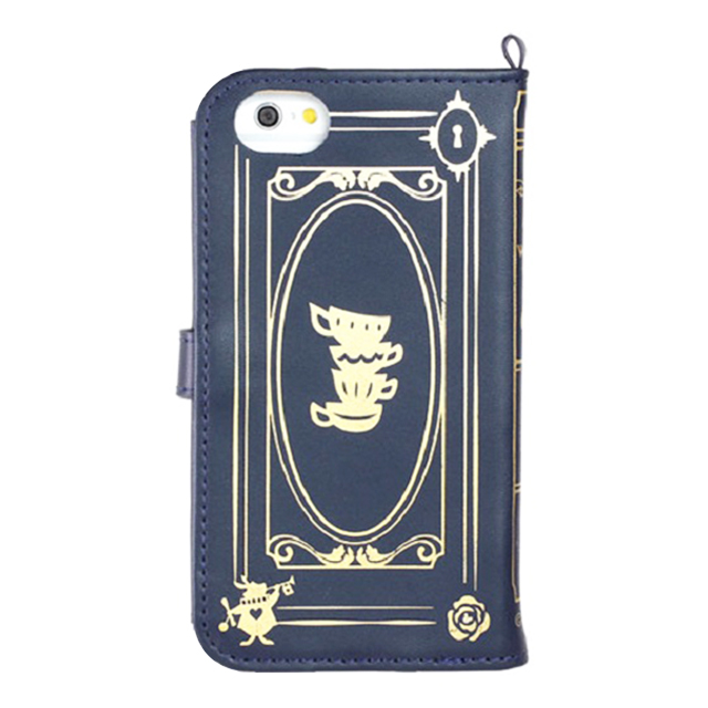【iPhone6s/6 ケース】ディズニーキャラクター/Old Book Case(アリス・イン・ワンダーランド/ネイビー)goods_nameサブ画像
