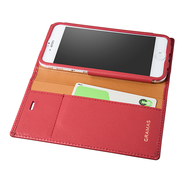 【iPhone6s/6 ケース】Full Leather Case (Red)サブ画像