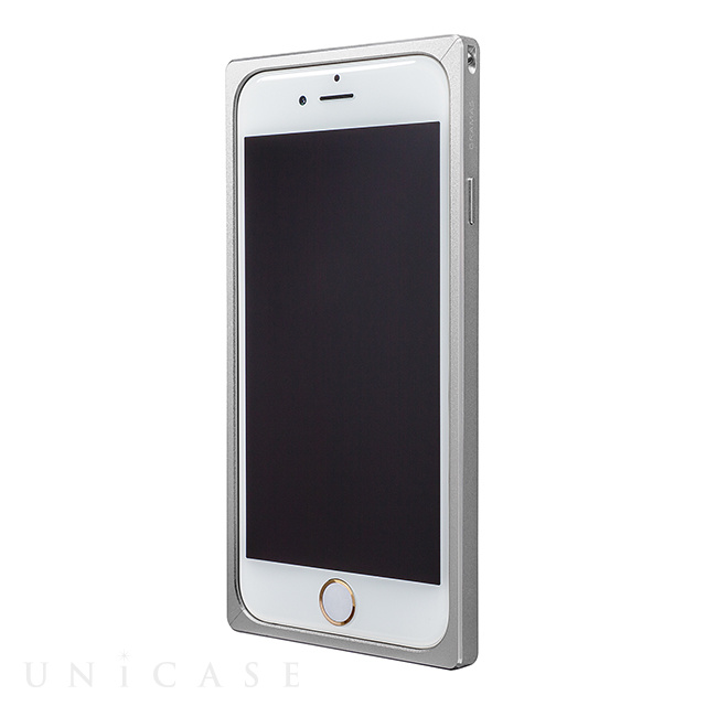 【iPhone6s/6 ケース】Straight Metal Bumper (Silver)