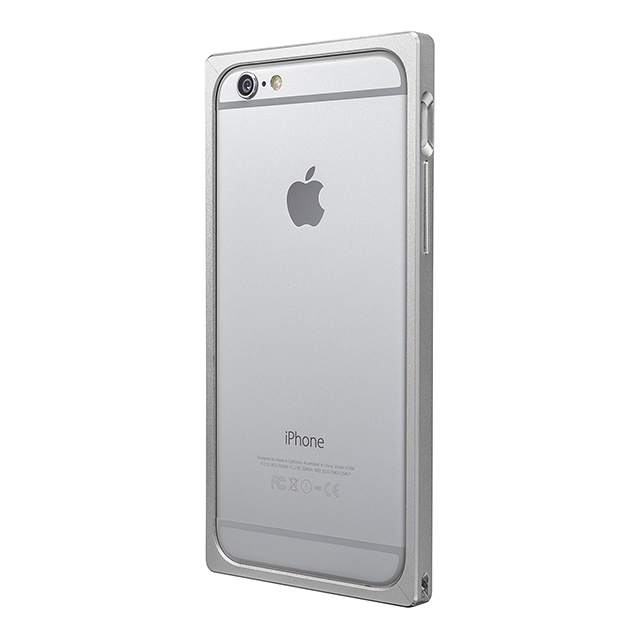 【iPhone6s/6 ケース】Straight Metal Bumper (Silver)サブ画像
