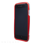 【iPhone6 ケース】Round Metal Bumper (Red)