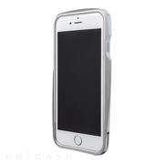 【iPhone6 ケース】Round Metal Bumper (Silver)