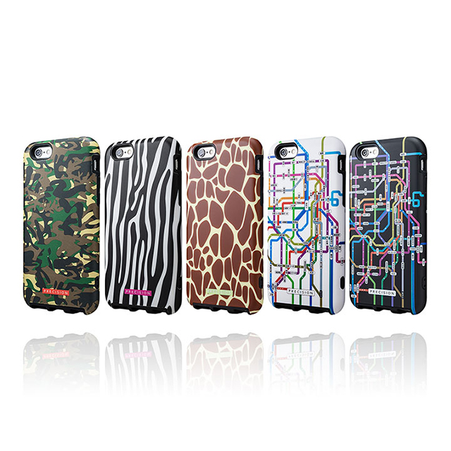 【iPhone6s/6 ケース】Flat Hybrid Case (Zebra)サブ画像