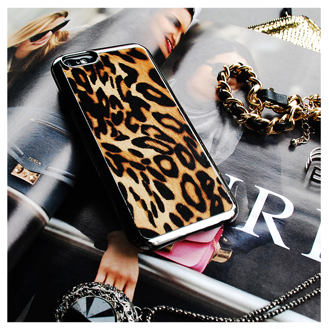 【iPhone6s/6 ケース】Leopard Calf Hair Barサブ画像